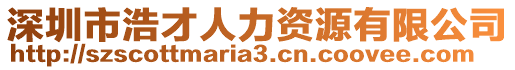 深圳市浩才人力資源有限公司