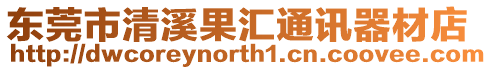 東莞市清溪果匯通訊器材店