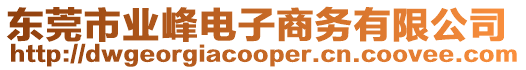 東莞市業(yè)峰電子商務(wù)有限公司