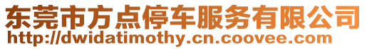 東莞市方點停車服務(wù)有限公司