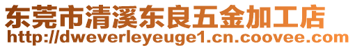 東莞市清溪東良五金加工店