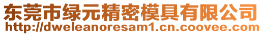 東莞市綠元精密模具有限公司