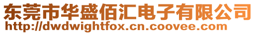 東莞市華盛佰匯電子有限公司