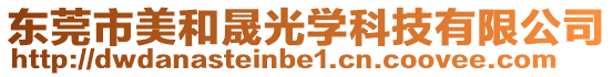 東莞市美和晟光學科技有限公司