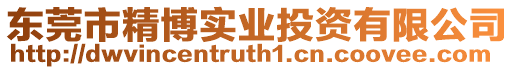 東莞市精博實業投資有限公司