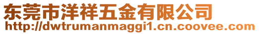 東莞市洋祥五金有限公司