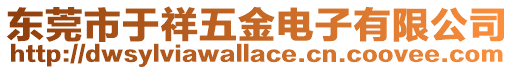 東莞市于祥五金電子有限公司