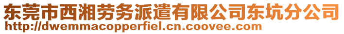 東莞市西湘勞務派遣有限公司東坑分公司