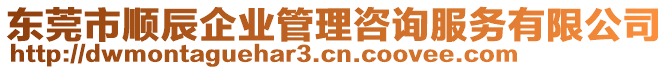東莞市順辰企業管理咨詢服務有限公司