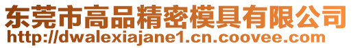 東莞市高品精密模具有限公司