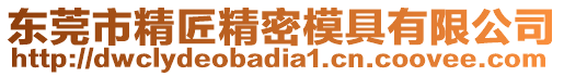 東莞市精匠精密模具有限公司