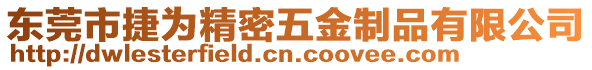 東莞市捷為精密五金制品有限公司