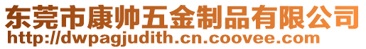 東莞市康帥五金制品有限公司