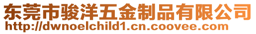 東莞市駿洋五金制品有限公司