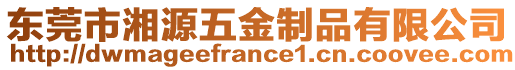 東莞市湘源五金制品有限公司