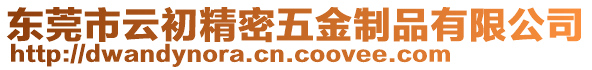 東莞市云初精密五金制品有限公司