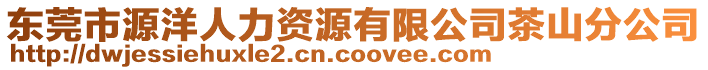 東莞市源洋人力資源有限公司茶山分公司