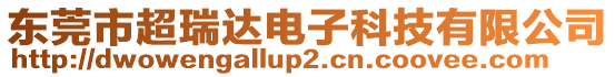 東莞市超瑞達電子科技有限公司