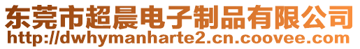 東莞市超晨電子制品有限公司
