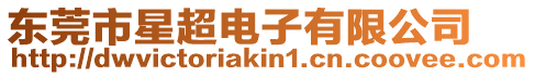東莞市星超電子有限公司