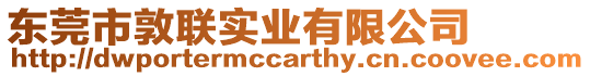 東莞市敦聯(lián)實(shí)業(yè)有限公司