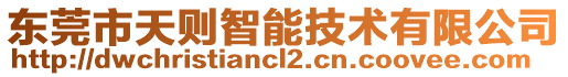 東莞市天則智能技術有限公司