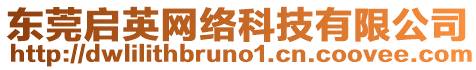 東莞啟英網絡科技有限公司