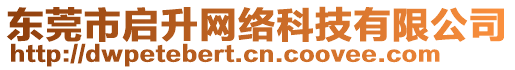 東莞市啟升網絡科技有限公司