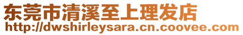 東莞市清溪至上理發店