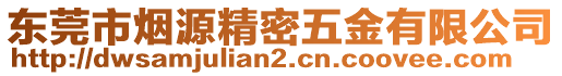 東莞市煙源精密五金有限公司