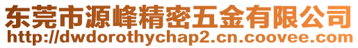 東莞市源峰精密五金有限公司