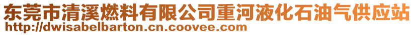 東莞市清溪燃料有限公司重河液化石油氣供應站