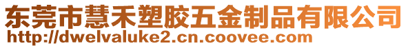 東莞市慧禾塑膠五金制品有限公司