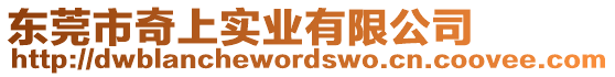 東莞市奇上實業有限公司