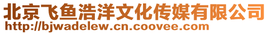 北京飛魚浩洋文化傳媒有限公司