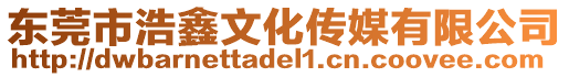 東莞市浩鑫文化傳媒有限公司