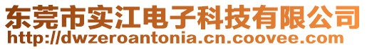 東莞市實(shí)江電子科技有限公司