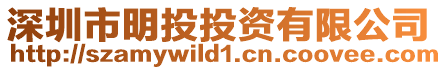 深圳市明投投資有限公司