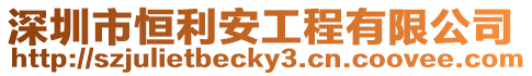 深圳市恒利安工程有限公司