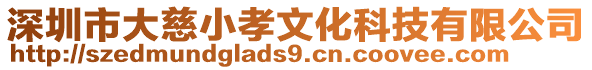 深圳市大慈小孝文化科技有限公司