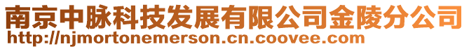 南京中脈科技發(fā)展有限公司金陵分公司