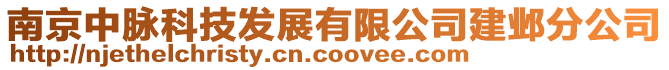 南京中脈科技發(fā)展有限公司建鄴分公司