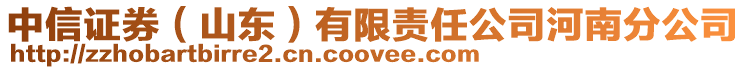 中信證券（山東）有限責任公司河南分公司