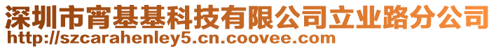 深圳市宵基基科技有限公司立業(yè)路分公司