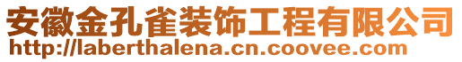 安徽金孔雀裝飾工程有限公司