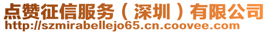 點贊征信服務(深圳)有限公司