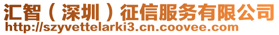 匯智(深圳)征信服務有限公司