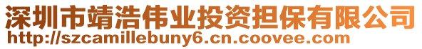 深圳市靖浩偉業(yè)投資擔(dān)保有限公司