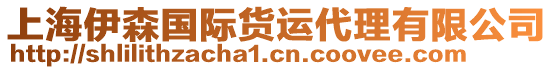 上海伊森國際貨運代理有限公司