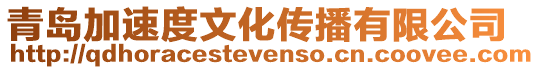 青島加速度文化傳播有限公司